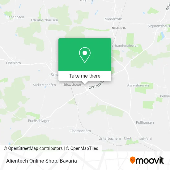 Alientech Online Shop map