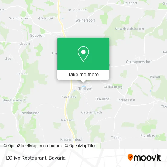 Ristorante L'Olive map