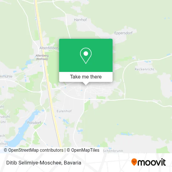 Ditib Selimiye-Moschee map