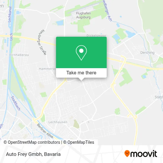 Auto Frey Gmbh map