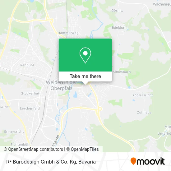 R² Bürodesign Gmbh & Co. Kg map