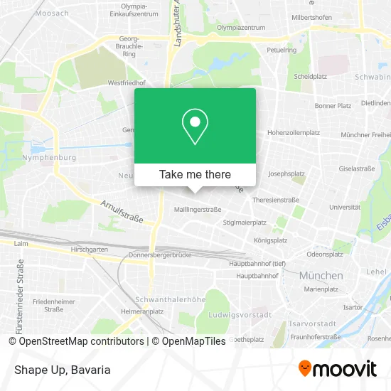 Shape Up map