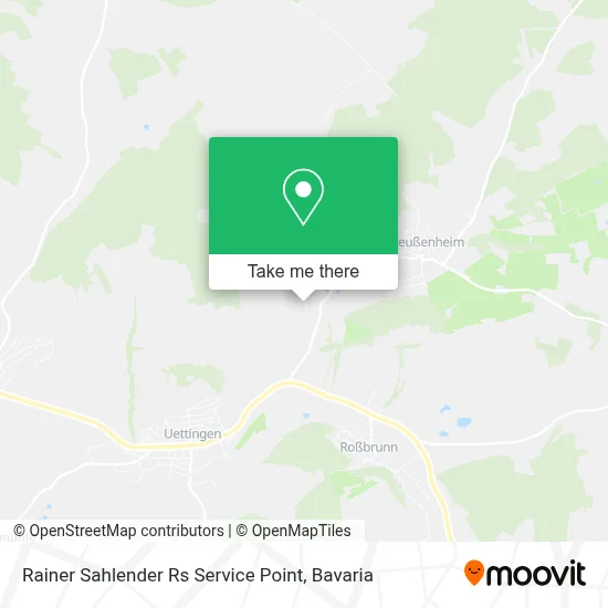 Rainer Sahlender Rs Service Point map