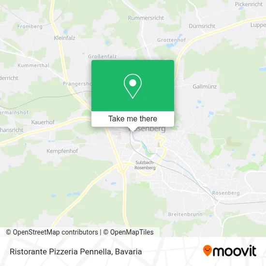 Ristorante Pizzeria Pennella map