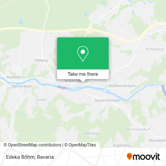 Edeka Böhm map