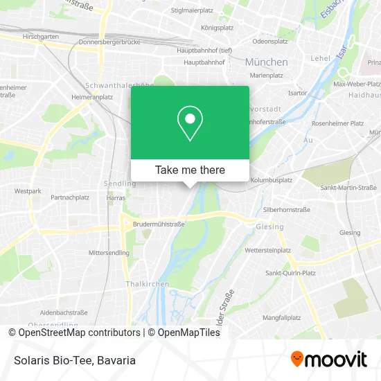 Solaris Bio-Tee map