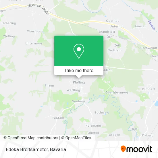 Edeka Breitsameter map
