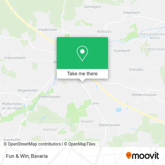 Fun & Win map