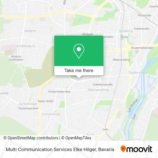 Multi Communication Services Elke Hilger map