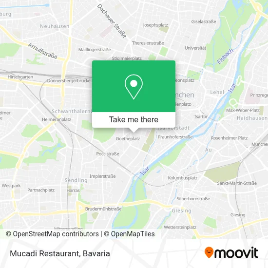 Mucadi Restaurant map