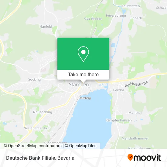 Deutsche Bank Filiale map