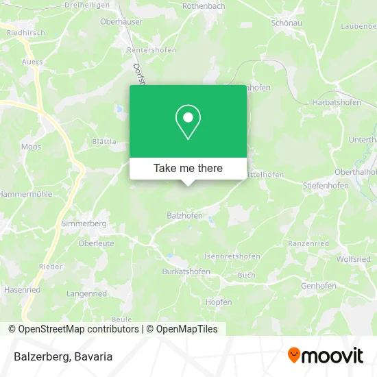 Balzerberg map