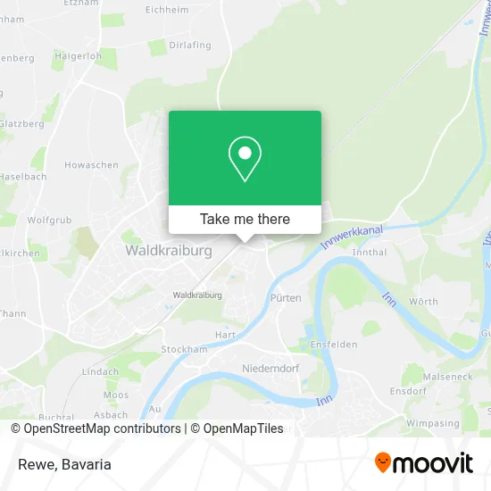 Rewe map
