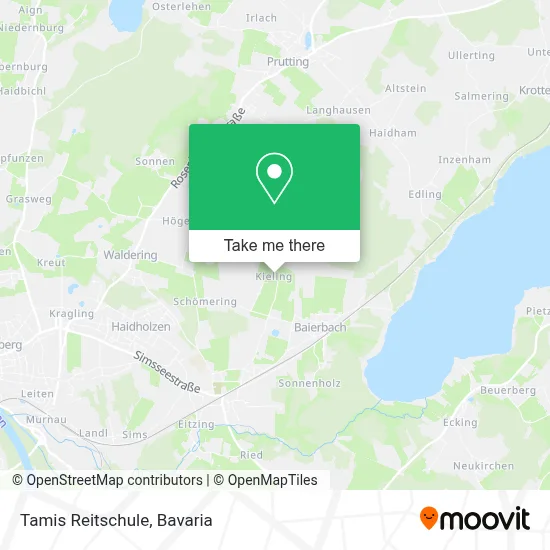 Tamis Reitschule map