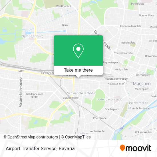Airport Transfer Service map