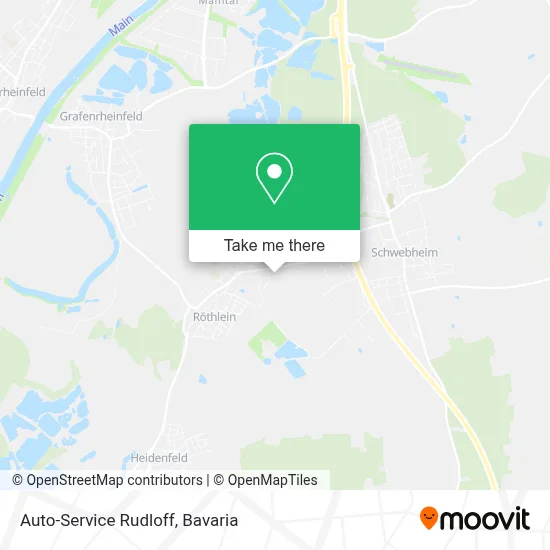 Auto-Service Rudloff map