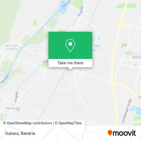 Subaru map