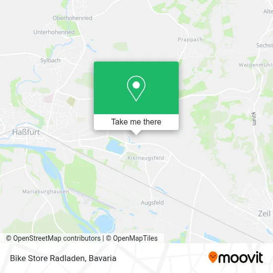 Bike Store Radladen map