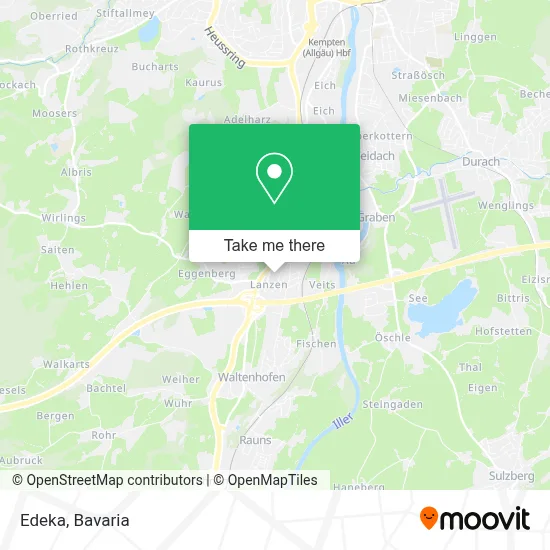 Edeka map