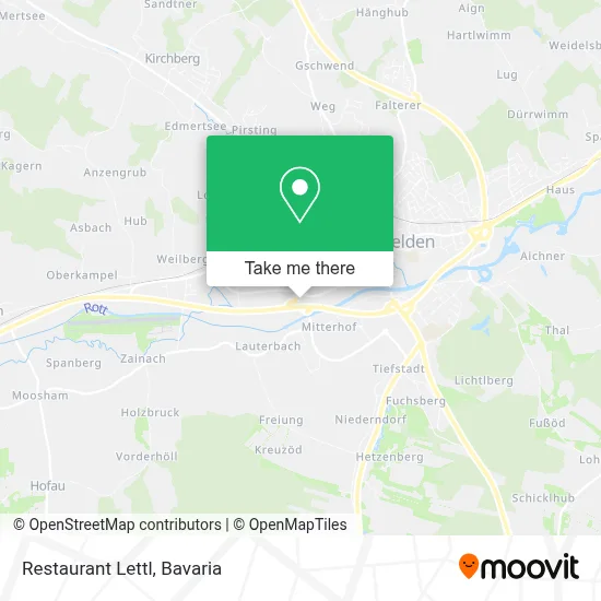Restaurant Lettl map