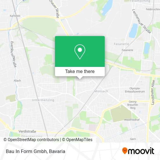 Bau In Form Gmbh map