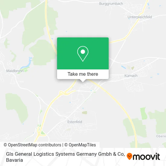 Gls General Logistics Systems Germany Gmbh & Co map