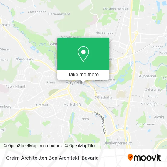 Greim Architekten Bda Architekt map