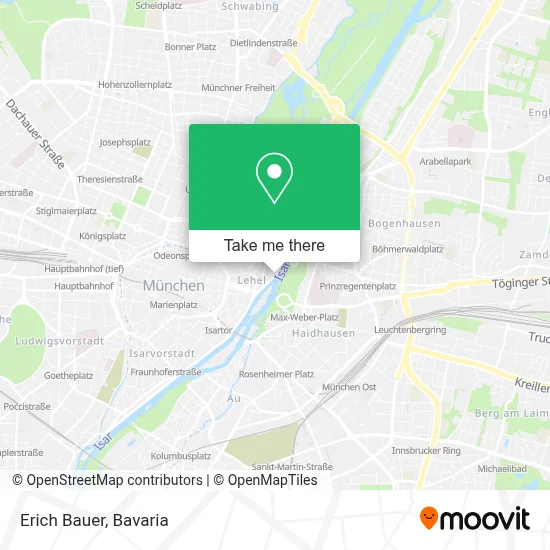 Erich Bauer map