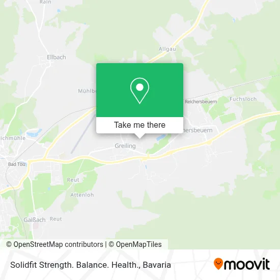 Solidfit Strength. Balance. Health. map