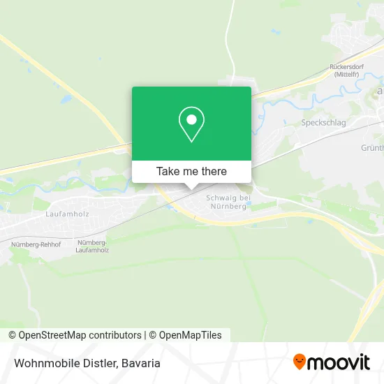 Wohnmobile Distler map