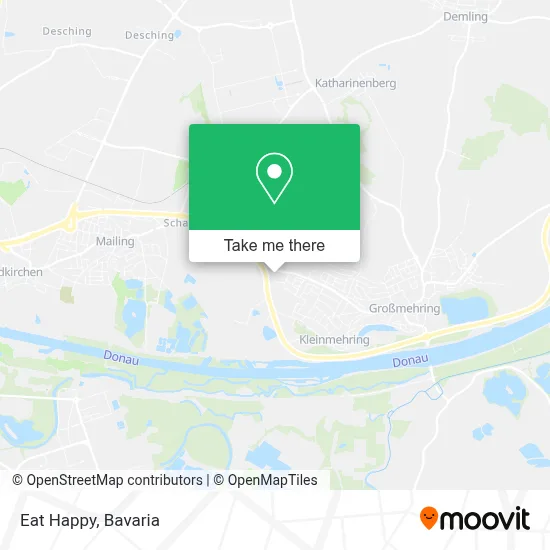 Eat Happy map