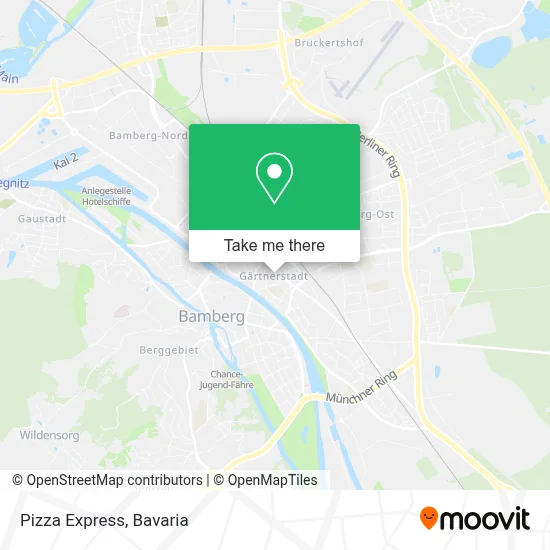 Pizza Express map