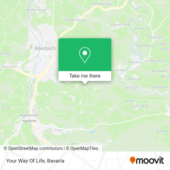 Your Way Of Life map