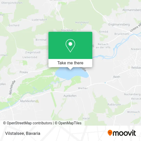 Vilstalsee map