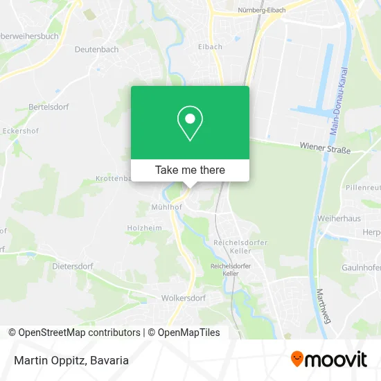 Martin Oppitz map