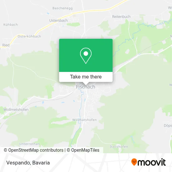 Vespando map