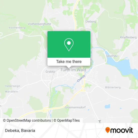 Debeka map