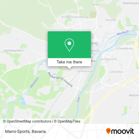 Mami-Sports map