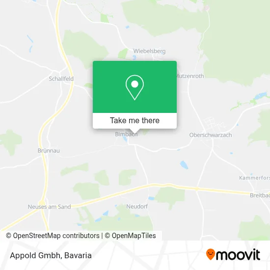 Appold Gmbh map