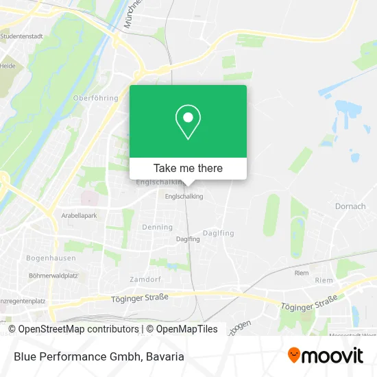Blue Performance Gmbh map