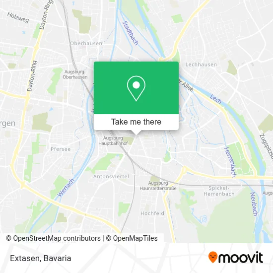 Extasen map