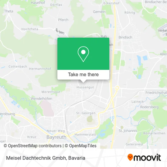 Meisel Dachtechnik Gmbh map