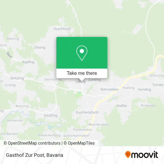 Gasthof Zur Post map