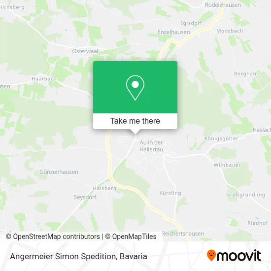 Angermeier Simon Spedition map