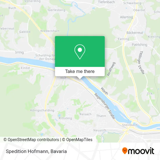 Spedition Hofmann map