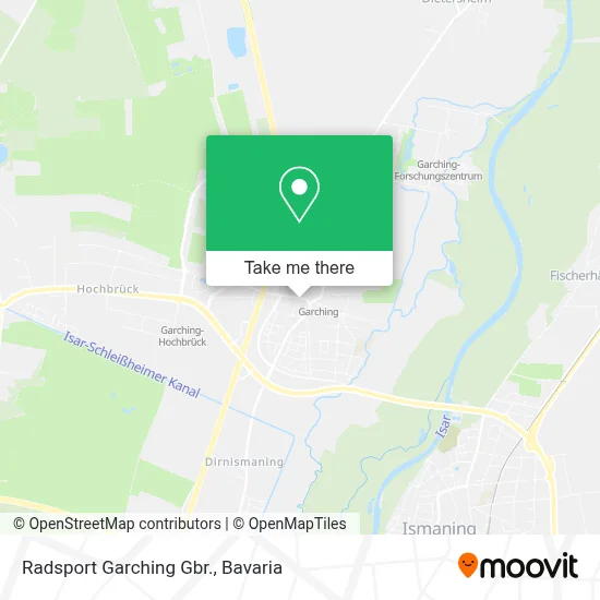 Radsport Garching Gbr. map