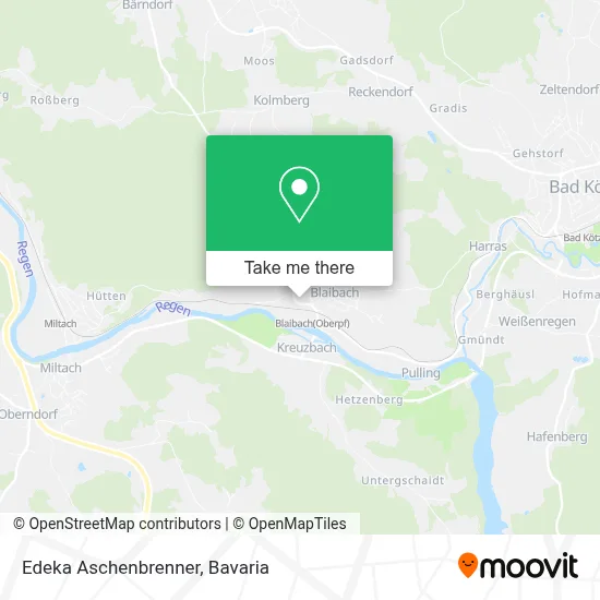 Edeka Aschenbrenner map