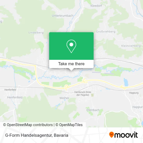 G-Form Handelsagentur map