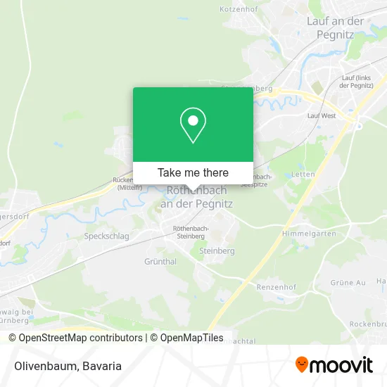Olivenbaum map