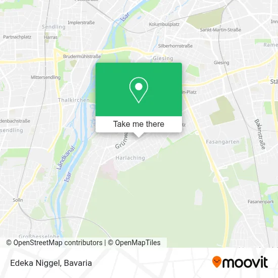 Edeka Niggel map